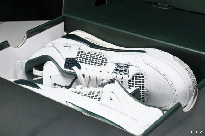 Rep TBK Jordan Oxidized Green 4 Air FQ8138-103 0730